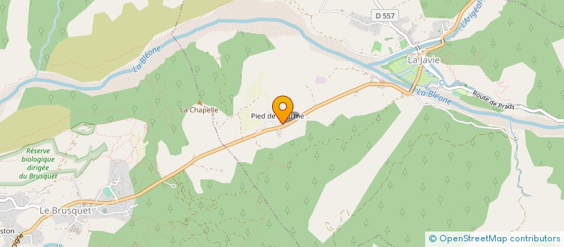 localisation de l'entreprise ALPES & RIVIERA EXPERTISE  LA JAVIE