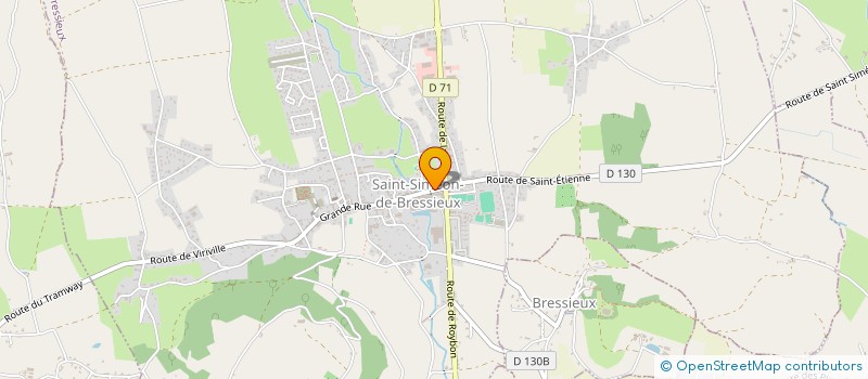 localisation de l'entreprise ALPES SANTE  SAINT-SIMEON-DE-BRESSIEUX