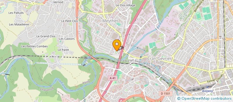 localisation de l'entreprise ALPES SECURITE à LIMOGES