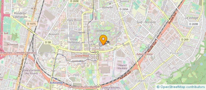 localisation de l'entreprise ALPES SECURITE ASSISTANCE à GRENOBLE