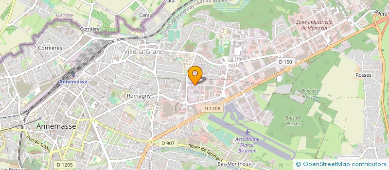 localisation de l'entreprise ALPES SERRURERIE à ANNEMASSE