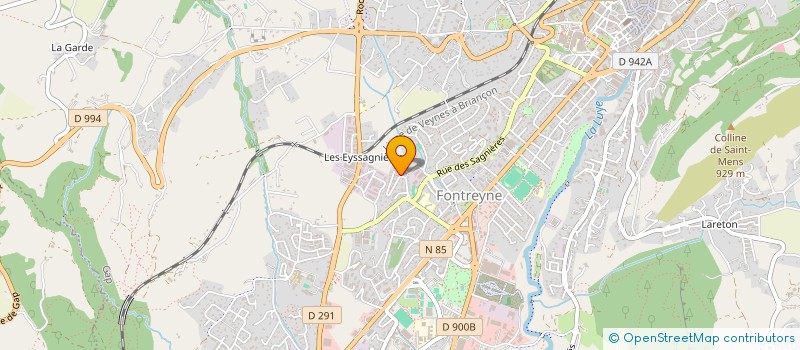 localisation de l'entreprise ALPES SPORT CARAVANING  GAP