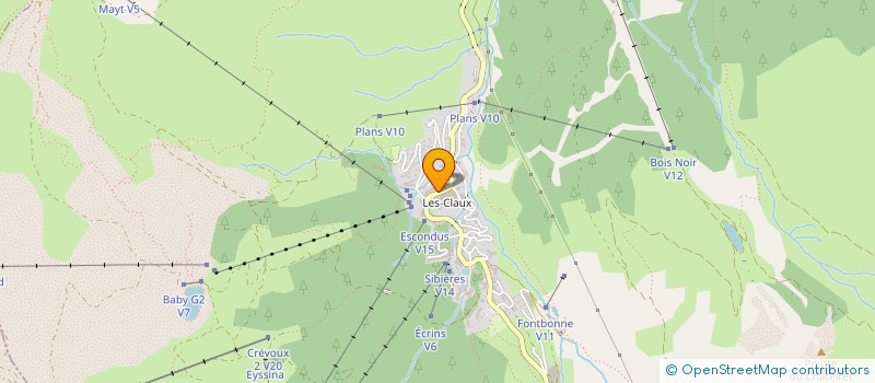 localisation de l'entreprise ALPES SPORT SERVICES ET ORGANISATION à VARS