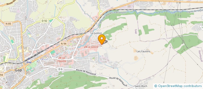 localisation de l'entreprise ALPES SUD MATERIEL  GAP