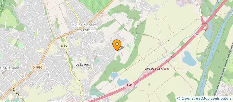 localisation de l'entreprise ALPES TAXI GRESIVAUDAN  SAINT-NAZAIRE-LES-EYMES