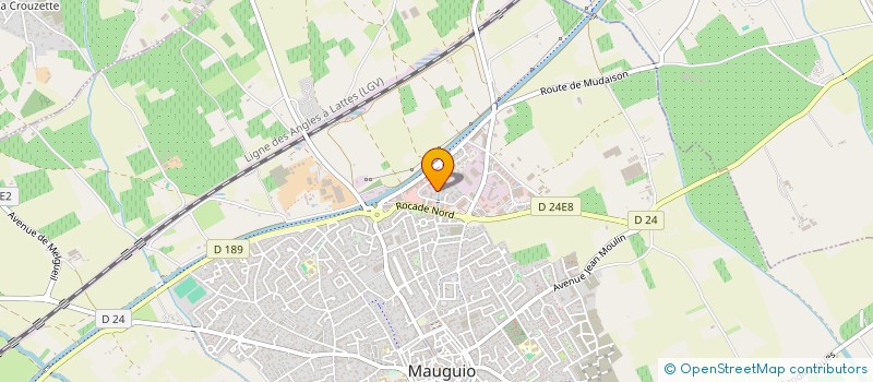 localisation de l'entreprise ALPES TEJ  MAUGUIO