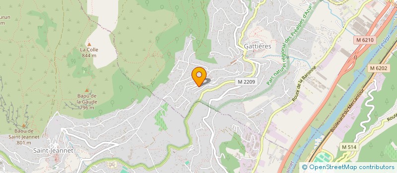 localisation de l'entreprise ALPES TELETRAVAIL à CARROS