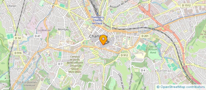 localisation de l'entreprise ALPESIA  CHAMBERY