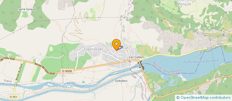 localisation de l'entreprise ALPETELEC  REMOLLON