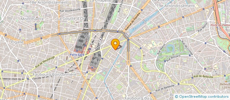 localisation de l'entreprise ALPEV VOLET ROULANT à PARIS
