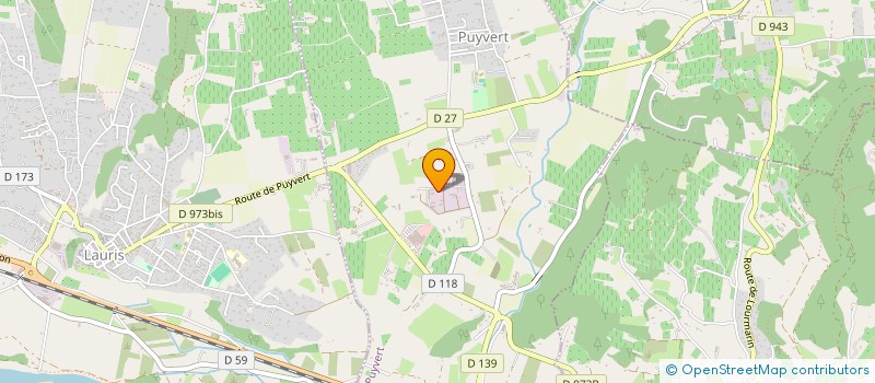localisation de l'entreprise ALPH' A 4 à CADENET