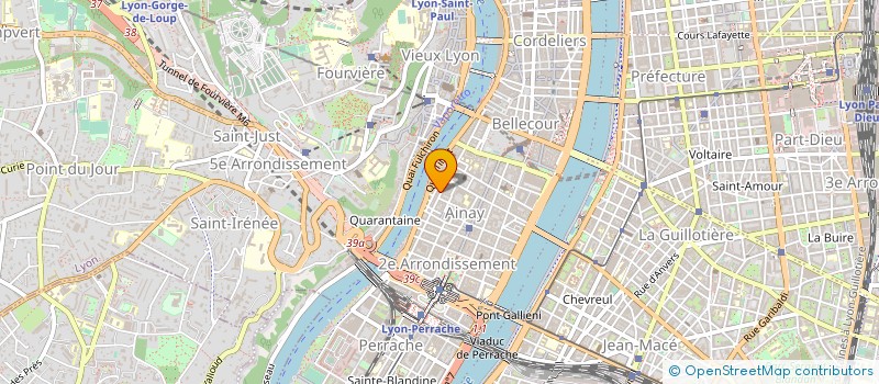 localisation de l'entreprise ALPH'ART  LYON