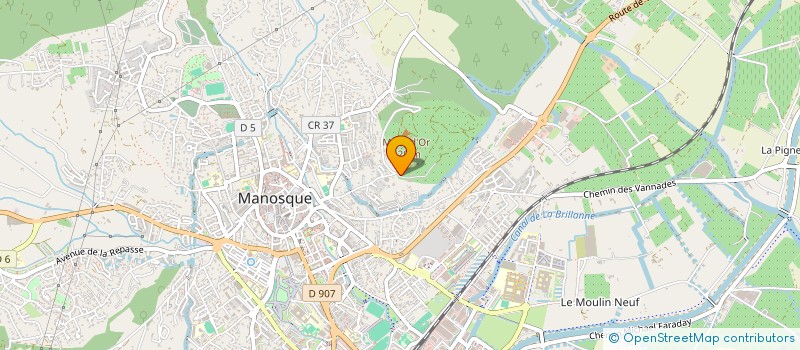 localisation de l'entreprise ALPHA 2 à MANOSQUE