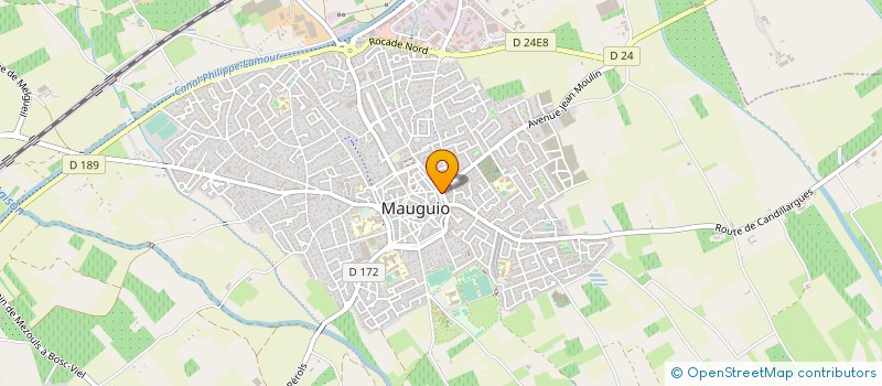 localisation de l'entreprise ALPHA  MAUGUIO