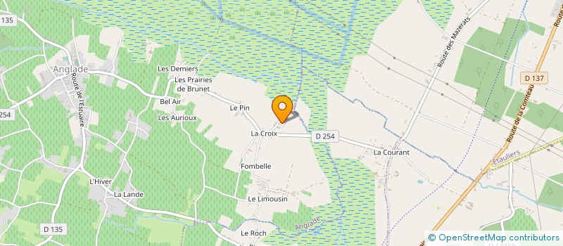 localisation de l'entreprise ALPHA  BORDEAUX