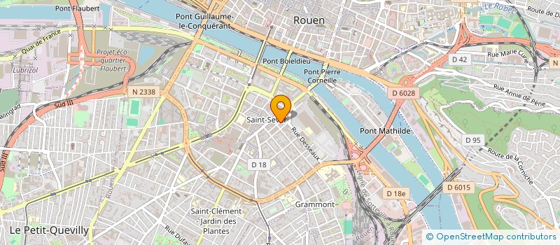 localisation de l'entreprise ALPHA  ROUEN