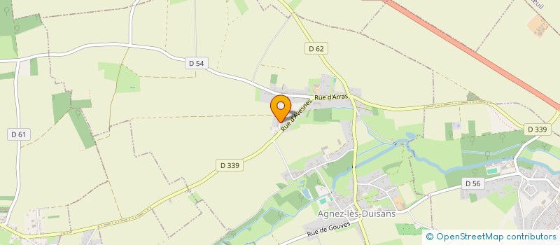 localisation de l'entreprise ALPHA  AGNEZ-LES-DUISANS