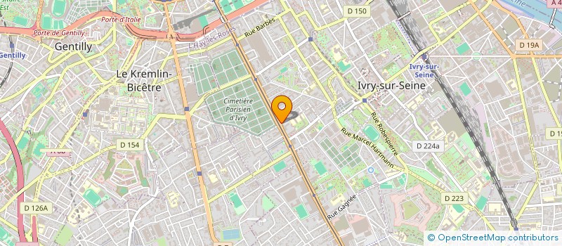 localisation de l'entreprise ALPHA  BOUAFLE