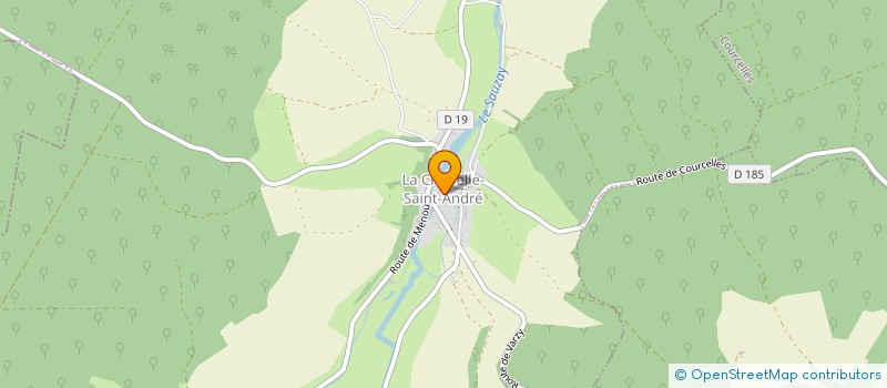 localisation de l'entreprise ALPHA à CUNCY-LES-VARZY
