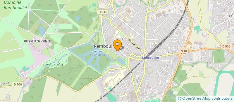 localisation de l'entreprise ALPHA à RAMBOUILLET