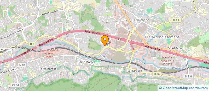 localisation de l'entreprise ALPHA  MARSEILLE