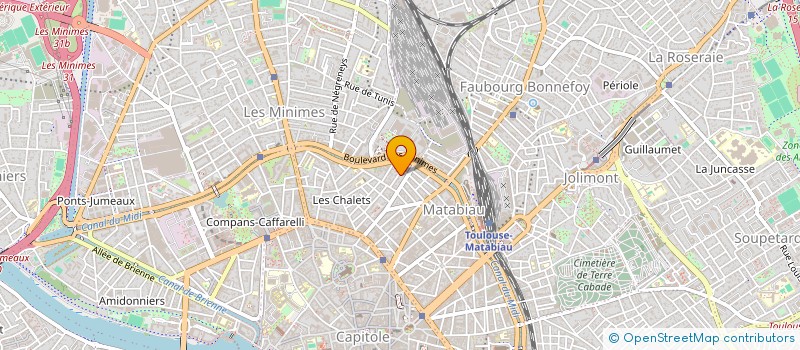localisation de l'entreprise ALPHA à TOULOUSE