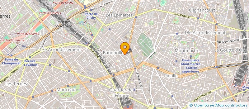 localisation de l'entreprise ALPHA  PARIS