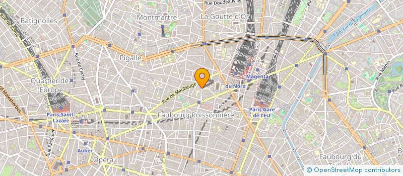 localisation de l'entreprise ALPHA  PARIS