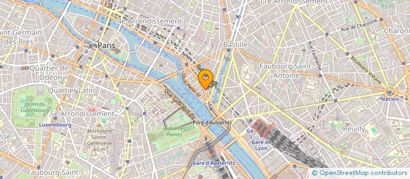 localisation de l'entreprise ALPHA ALTURA à PARIS