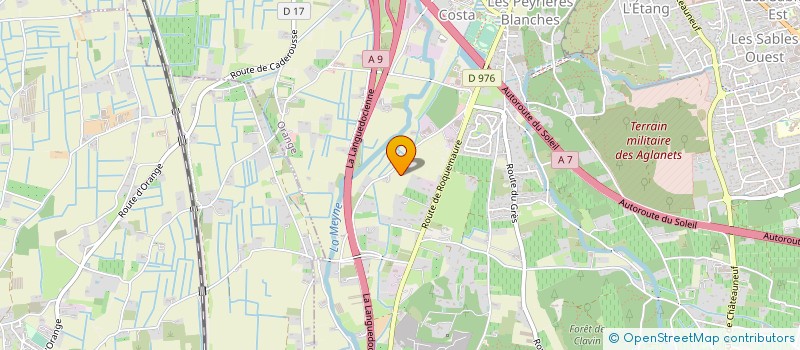 localisation de l'entreprise ALPHA AMBULANCES à ORANGE