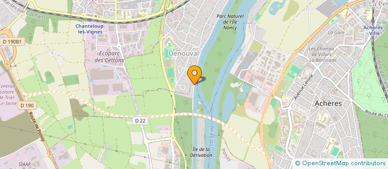 localisation de l'entreprise ALPHA ANDRESY  ANDRESY