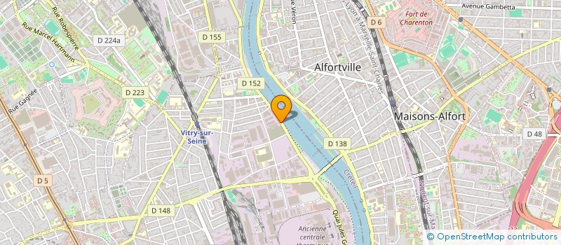 localisation de l'entreprise ALPHA ASSISTANCE SERVICE à VITRY-SUR-SEINE