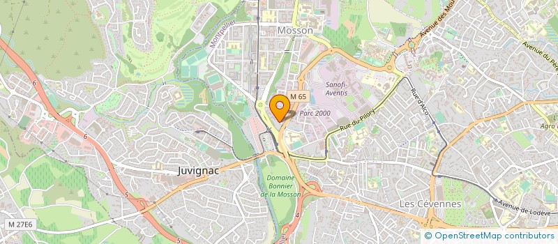 localisation de l'entreprise ALPHA AUDIT ET ASSISTANCE à MONTPELLIER
