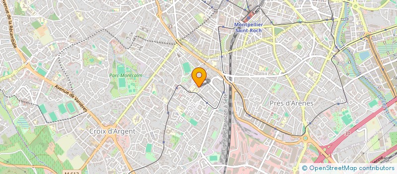 localisation de l'entreprise ALPHA BAT à MONTPELLIER
