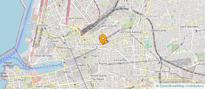 localisation de l'entreprise ALPHA BAT  MARSEILLE