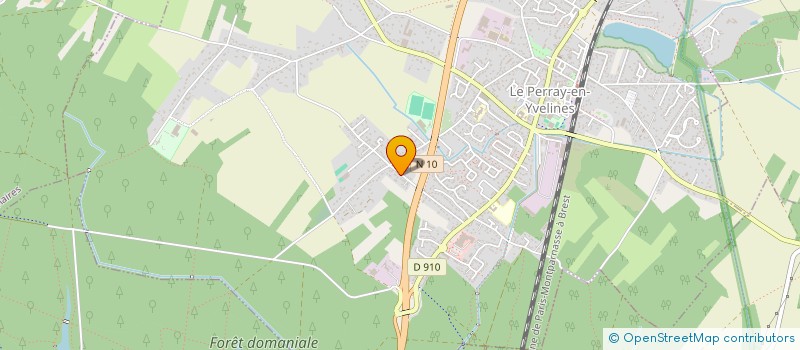 localisation de l'entreprise ALPHA BAT  LE PERRAY-EN-YVELINES