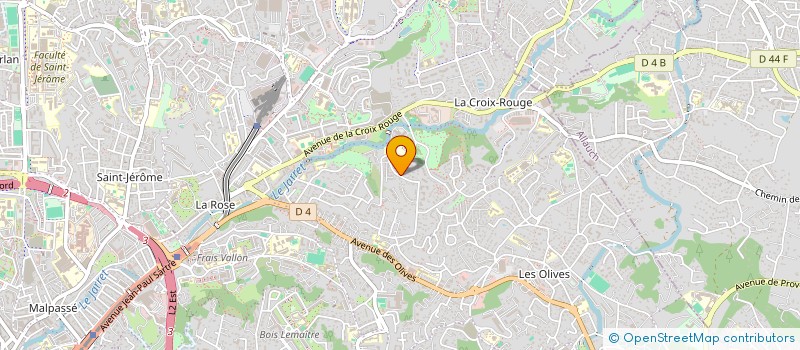 localisation de l'entreprise ALPHA BATIMENT ET RENOVATION  MARSEILLE