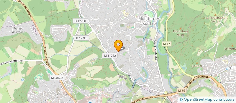 localisation de l'entreprise ALPHA BINKS  MONTFERRIER-SUR-LEZ