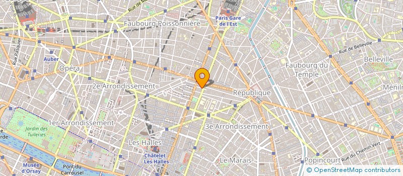 localisation de l'entreprise ALPHA BLONDEL  PARIS