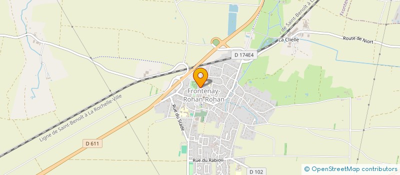 localisation de l'entreprise ALPHA BOX  FRONTENAY-ROHAN-ROHAN