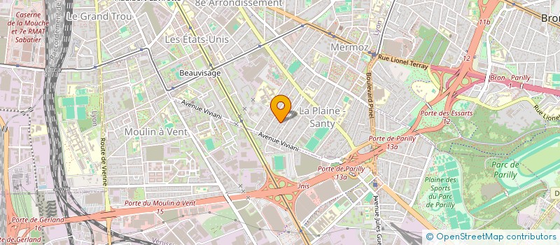 localisation de l'entreprise ALPHA BRAVO  LYON