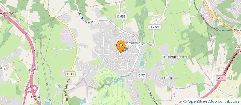 localisation de l'entreprise ALPHA CENTAURI INVEST à DOMMARTIN