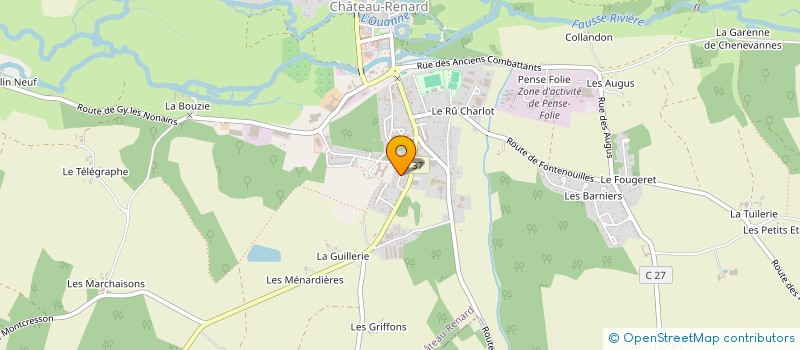 localisation de l'entreprise ALPHA CLIF SECURITE à SAINT-FIRMIN-DES-BOIS