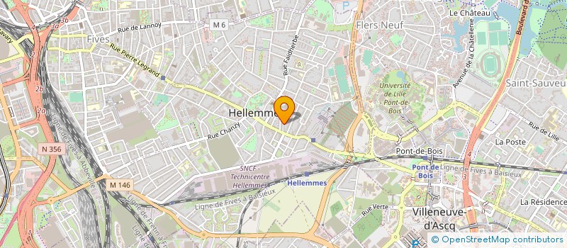 localisation de l'entreprise ALPHA COLIS à LILLE