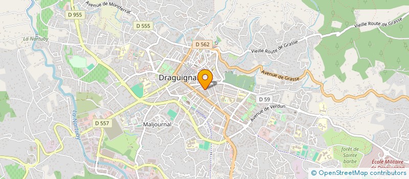 localisation de l'entreprise ALPHA COMMUNICATIONS à DRAGUIGNAN