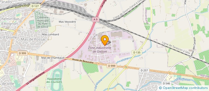 localisation de l'entreprise ALPHA CONCEPT SERVICES  NIMES