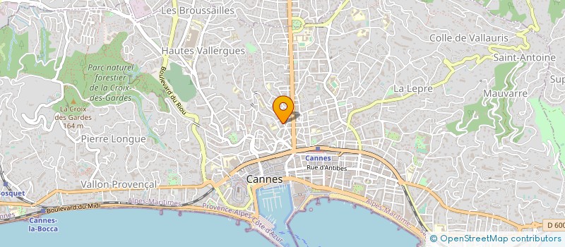 localisation de l'entreprise ALPHA CONDUITE à CANNES
