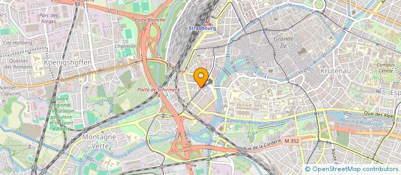 localisation de l'entreprise ALPHA CONDUITE à STRASBOURG