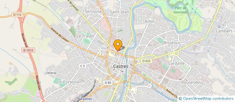 localisation de l'entreprise ALPHA CONSEIL à CASTRES
