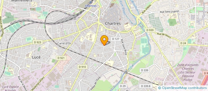 localisation de l'entreprise ALPHA CONSEIL à CHARTRES